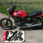 Suzuki GSX 400 E rot Stahlflex 1x Sturzbuegel wie GSX GS 250 400 450 E ES L X 10