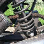 Suzuki GSX 400 E rot Stahlflex 1x Sturzbuegel wie GSX GS 250 400 450 E ES L X 67