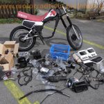 Yamaha DT 125 LC 10V Enduro Motor Ersatz Teile spare parts wie RD 80 125 LC I II LCI LCII 5