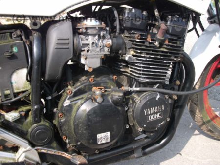 Yamaha XJ600 51J rot weiss Sebring 4in1 Auspuff XJ 400 500 500 600 5