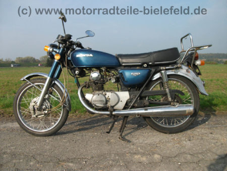Honda CB 125K blau EZ 1975 wie 93 125 SS Super Sport K disc T T2 CB200 CB 200 1