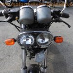 Honda XBR 500 PC15 lila Koffer Traeger Sitz Abdeckung Chomstar Raeder 2