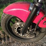Kawasaki GPX 600R rot und blau Gepaecktraeger Heckumbau wie GPZ GPX ZZR ZX 600 A B C D R 84