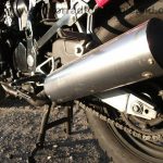 Kawasaki GPX 600R rot und blau Gepaecktraeger Heckumbau wie GPZ GPX ZZR ZX 600 A B C D R 92