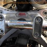 Kawasaki GPZ600R ZX600A crash Streetfighter Superbike Lenker FCW Fischer Fahrwerk Schwinge GFM5 Verbund Raeder Fischer Custom Wheels GFM 45x17 FCW 35x17 49