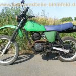 Kawasaki KL 250 A Klassik Enduro gruen wie Z KZ 200 A 250 LTD 8