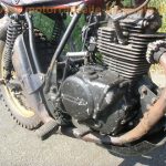 Kawasaki KL 250 A Klassik Enduro rot Ur Version 1978 wie Z KZ 200 A 250 LTD 35