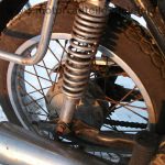 Kawasaki Z 200 A rot Gepaecktraeger wie Z KZ LTD KL 250 Z200 Z250 KL250 A C 50