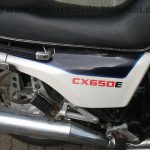 Honda CX 650 E RC12 weiss 70PS Guellepumpe wie CX 500 650 C E PC01 PC06 RC11 13