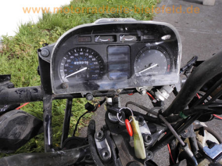 Honda PC 800 RC34 Pacific Coast Kardan Tourer crash V2 Motor und Heck ok wie NTV NT 650 V Deauville 79