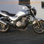 Kawasaki ER 5 ER 500 A Twister silber grau Tankbeulen wie EN EX KLE LE 500 1