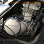 Kawasaki ER 5 ER 500 A Twister silber grau Tankbeulen wie EN EX KLE LE 500 18