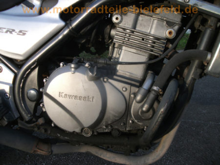 Kawasaki ER 5 ER 500 A Twister silber grau Tankbeulen wie EN EX KLE LE 500 18