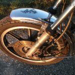 Kawasaki KZ 440 A LTD Chopper schwarz Twin vorverlegte Fussrastenanlage wie KZ Z LTD 250 400 440 A B C H LTD 24