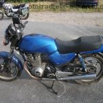 Suzuki GSX 400 E GK53C blau Sitz gut orig Auspuff 1555 und 4440 wie GSX 250 400 E S GK51C GK53B 17