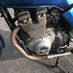 Suzuki GSX 400 E GK53C blau Sitz gut orig Auspuff 1555 und 4440 wie GSX 250 400 E S GK51C GK53B 21