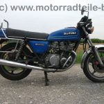 Suzuki GS 500 E 4 Zylinder blau Koffertraeger Gepaecktraeger wie GS 400 500 550 750 D E L 7