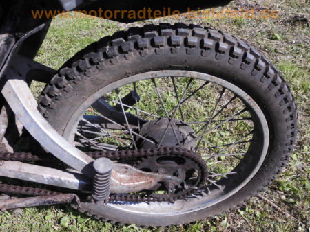 Yamaha DT80MX 5J1 Enduro Mokick original Auspuff Motor dreht wie DT RD 50 80 M MX S LC 5G1 1NN 13M 13N 2E0 2M4 37A 30