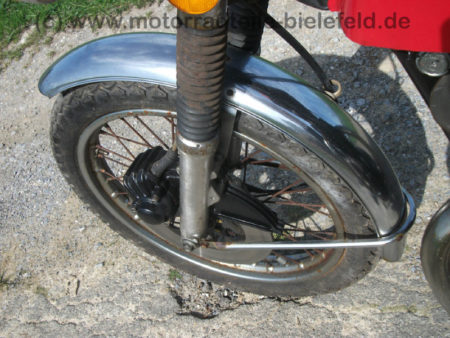 Honda CB 200 Twin feuerwehrrot Speiche wie CB CM CJ 125 185 250 350 360 K G T Twin C 32