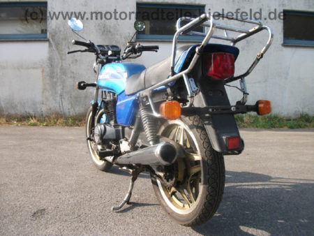 Honda CB 400 N blau Schuh Gepaeck Traeger wie CM CB 250 400 450 T N 9