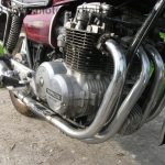 Honda CB 650 RC03 rot Sturz EZ 79 46kW 63PS 29tkm orig Auspuff wie CB 500 550 650 750 900 F C RC01 RC04 RC05 RC06 RC08 70