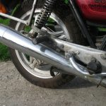 Honda CB 650 RC03 rot Sturz EZ 79 46kW 63PS 29tkm orig Auspuff wie CB 500 550 650 750 900 F C RC01 RC04 RC05 RC06 RC08 77