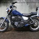 Honda VT 500 C Custom Shadow PC08 blau Crash Hepco Becker Sissy Bar wie VT 500 E PC11 6