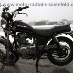 normal Suzuki GN 250 NJ41A Speiche schwarz rot Crash wie DR GN GZ 125 250 400 S E D SE 13