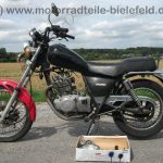 normal Suzuki GN 250 schwarzrot NJ42A wie GN DR 125 250 400 GN125 GN250 GN400 1