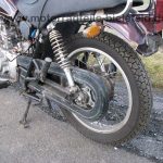 normal Yamaha SR125 SR 125 SE 125SE SR125SE 10F rot Sissybar 9