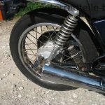 normal Yamaha SR 125 10F blau 103 kmh Chopper neues Modell 2002 55