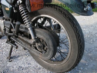 normal Yamaha SR 125 10F gruen Motoschaden Umfaller neue Reifen wie SR YBR TW XT 125 250 9