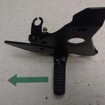 Fussraste Fussrastenhalter vorn rechts Kawasaki ZR 7S 2