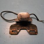 Kennzeichenhalter mit Beleuchtung Honda VT500C Type PC08 1