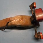 Komplett Kotfluegel mit Rücklicht und Blinker Honda CM 185 T 1