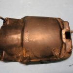 Schutzblech innen Verkleidung Heck Spritzschutz Honda VT500C Type PC08 1