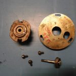 Zündkontaktplatte Kontaktplatte Honda CM 185 2