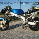 normal Kawasaki ZXR 750 H H1 H2 blau mit 180 55 ZR 17 wie GPZ GPX ZX 750 900 R A F G H 36b