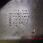 Original Seitendeckel rechts HONDA CB125T 3