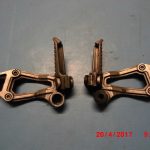 Beifahrer Fussrasten Kawasaki ZX10 1