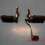 Fußrastenanlage mit schaltung hebel Honda VF750 RC09 MAGNA 1