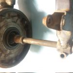 Komplett Hinterradantrieb Honda VF750 RC09 MAGNA 4