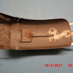 Komplett Schutzblech hinten Honda VF750 RC09 2