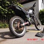Kawasaki KMX125 Zweitakt Enduro KIPS Motor 11