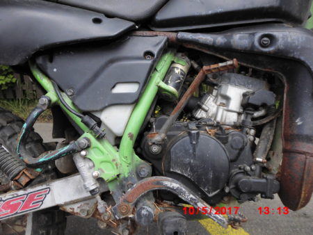 Kawasaki KMX125 Zweitakt Enduro KIPS Motor 18