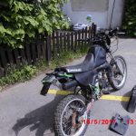Kawasaki KMX125 Zweitakt Enduro KIPS Motor 3