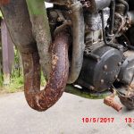 Kawasaki KMX125 Zweitakt Enduro KIPS Motor 51