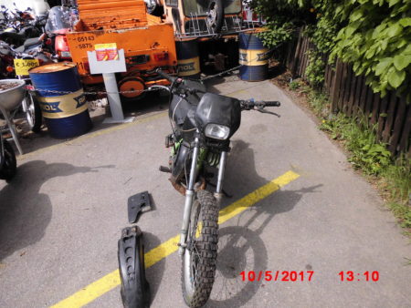 Kawasaki KMX125 Zweitakt Enduro KIPS Motor 6