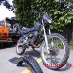 Kawasaki KMX125 Zweitakt Enduro KIPS Motor 8