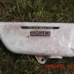 Seitendeckel rechts Suzuki RD250 2